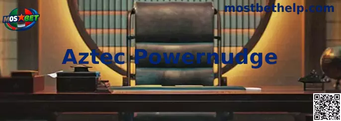 Imagen central de Aztec Powernudge con temática de gemas y reliquias aztecas