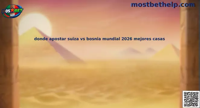 Banner Suiza vs Bosnia Mundial 2026