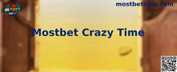 Interfaz y rueda del juego Mostbet Crazy Time