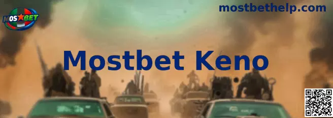Ejemplo visual del juego Mostbet Keno
