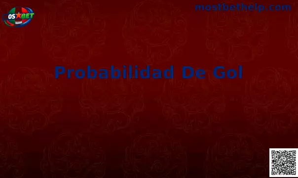 Probabilidad de Gol xG en apuestas deportivas